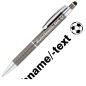 Mobile Preview: Kugelschreiber Fußball mit Wunschtext
